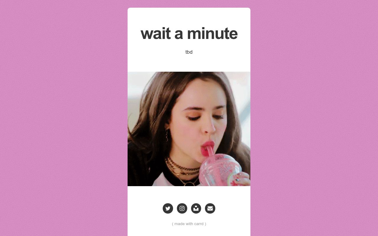 Carrd profile picture for @kawaii